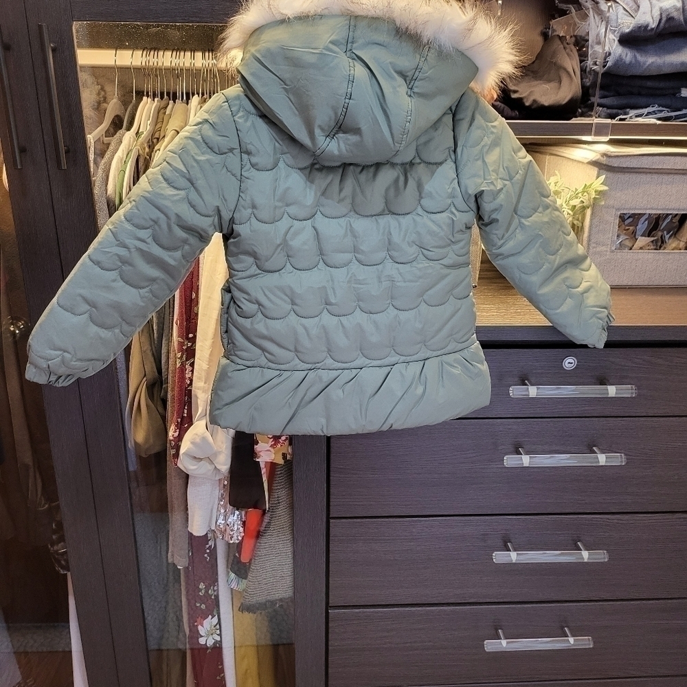 Weather Tamer puffer coat with Faux fur trim 6x NWT - Picture 6 of 6